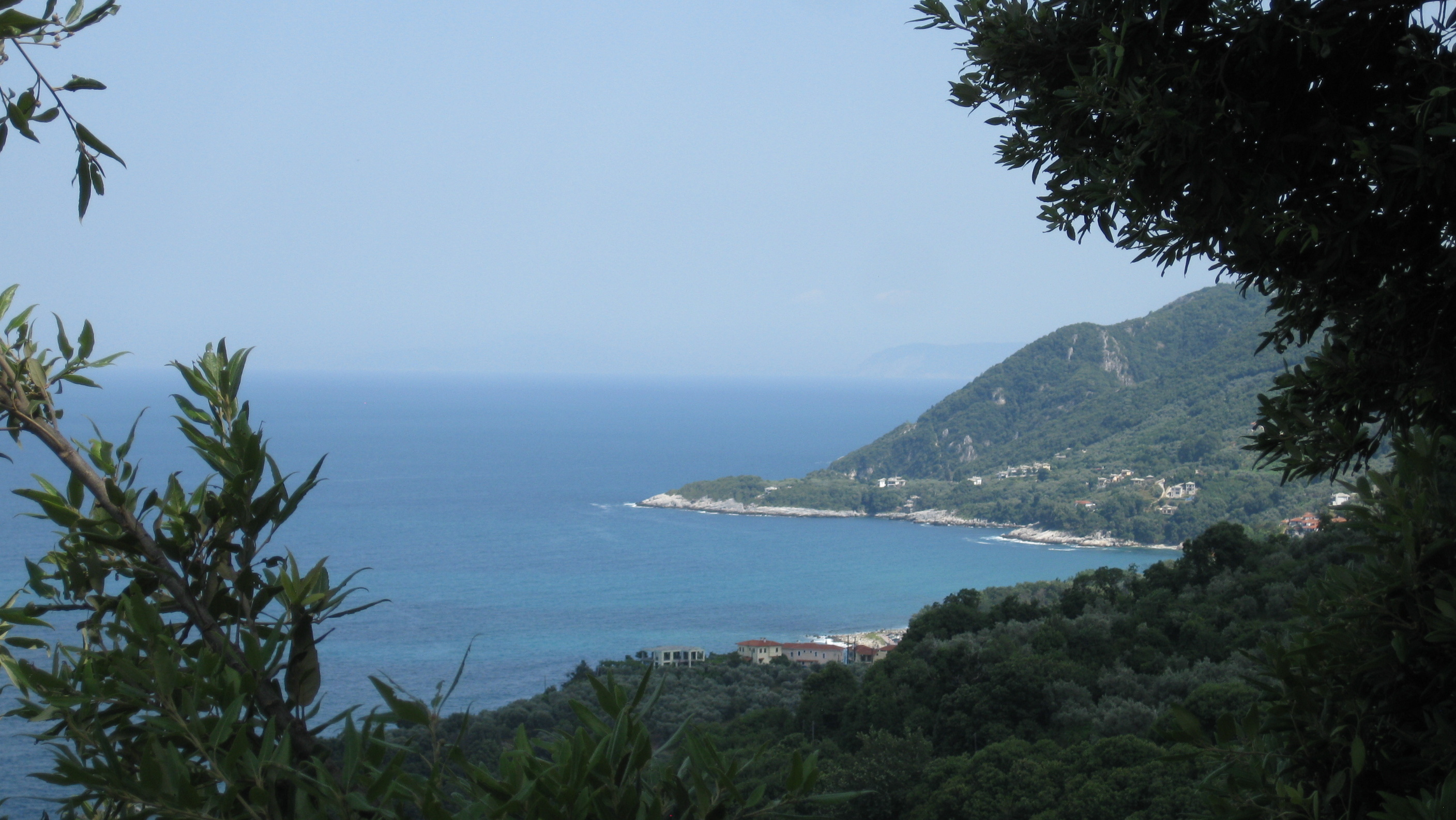 View southward from Alexandros